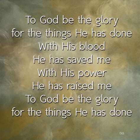 he has done great things lyrics|He Has Done Great Things For Me Lyrics .